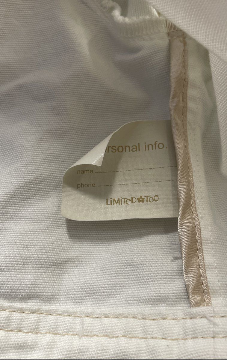 Limited Too Girls White Embroidered Rhinestone Cropped Bolero Jacket Size 20