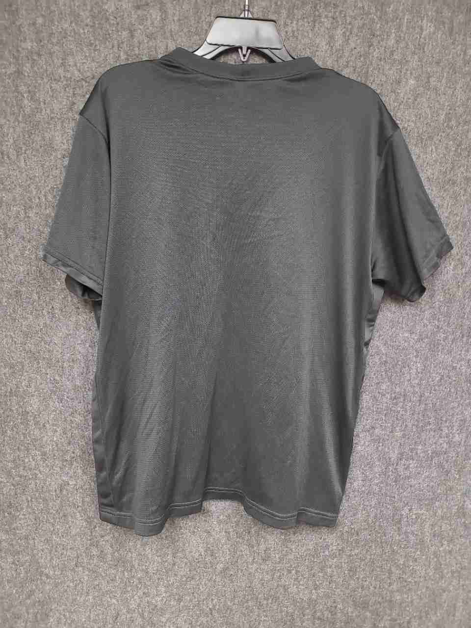 Nike Men's Dark Gray Mesh Performance Athletic Training T-Shirt Sz XL