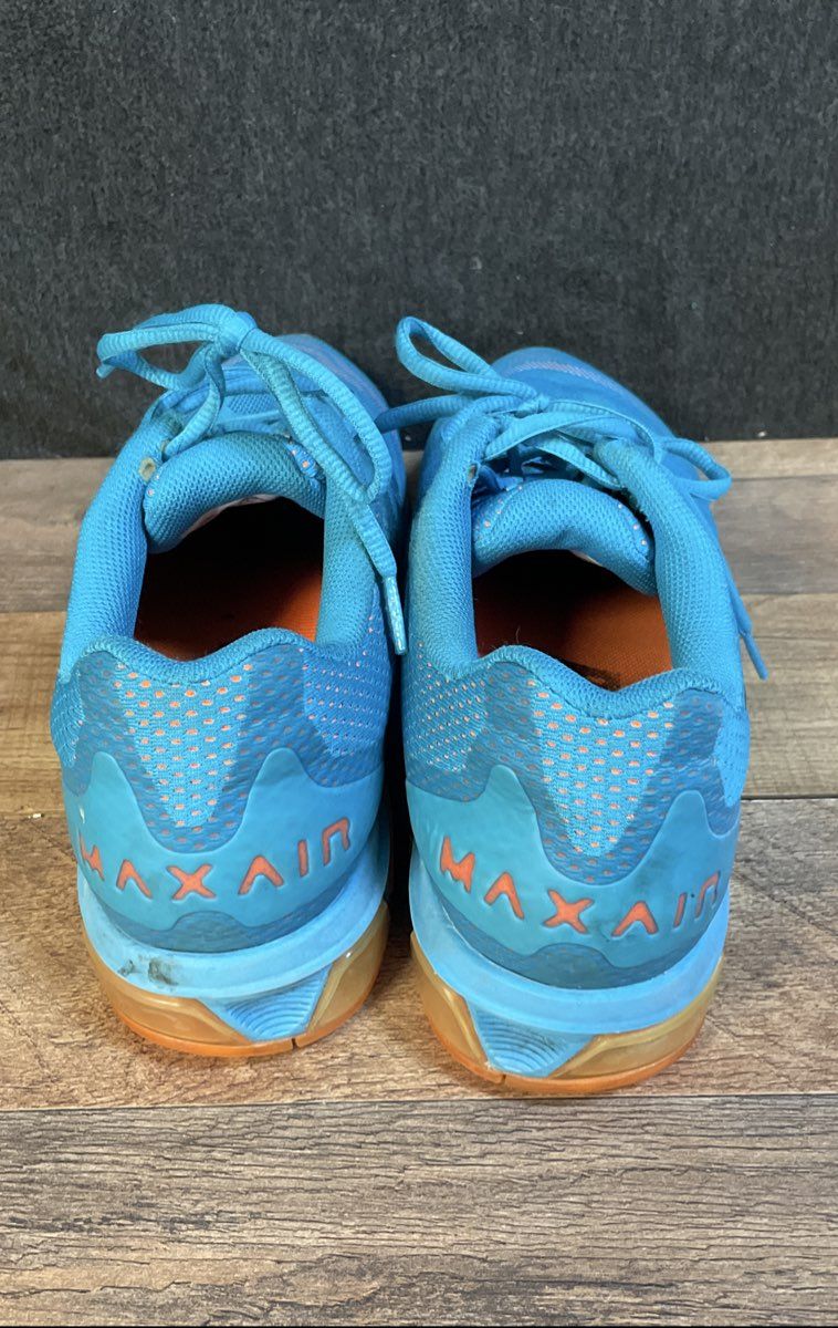 Nike Air Max Tailwind 7 Blue Orange Running Shoes Size 11
