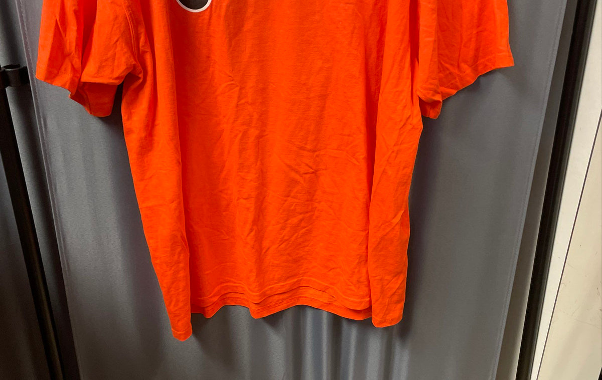 2008 Majestic Baltimore Orioles Cal Ripken Jr #8 Jersey T-Shirt Orange Sz XL