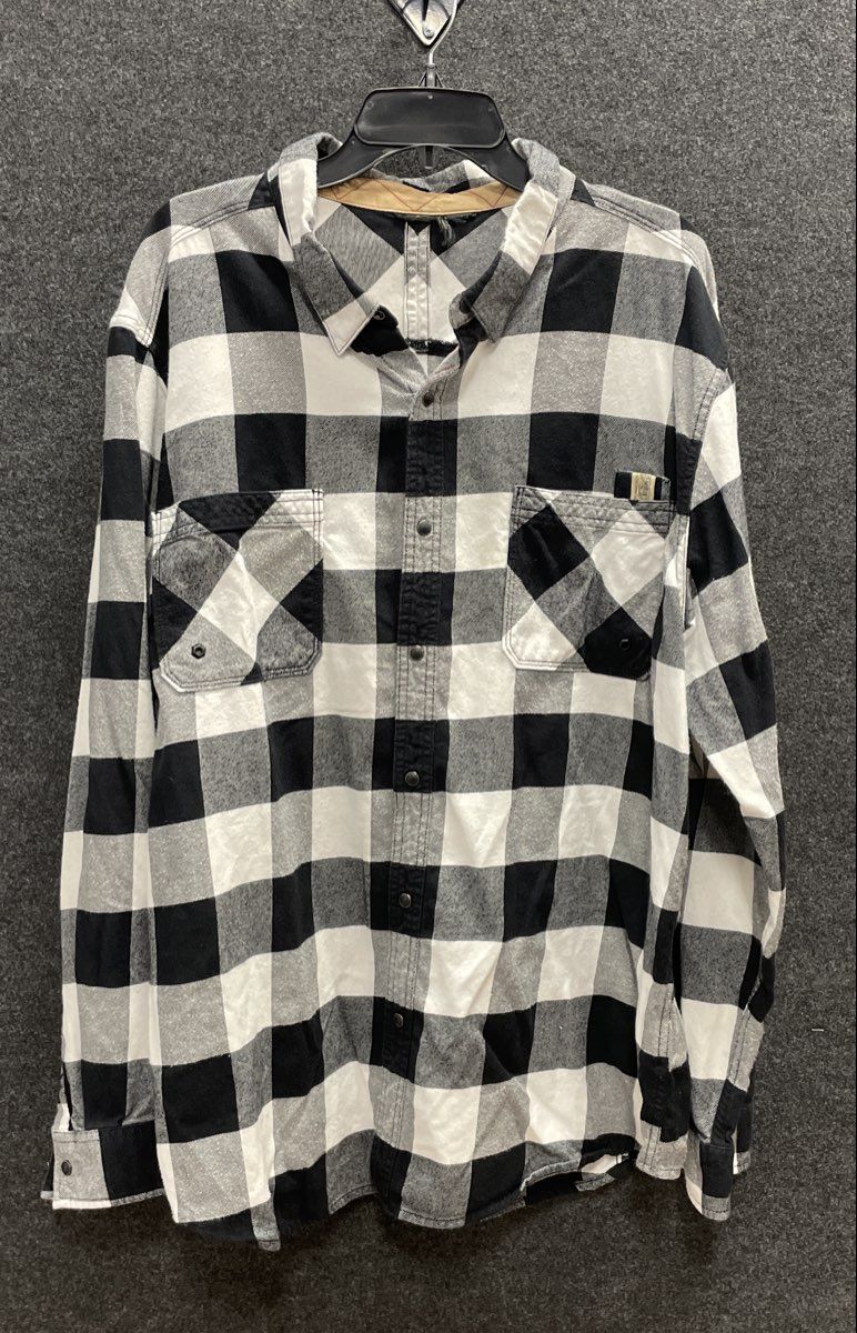 Harley-Davidson Men's Black Label Buffalo Plaid Long Sleeve Snap Shirt