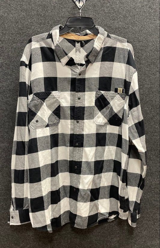 Harley-Davidson Men's Black Label Buffalo Plaid Long Sleeve Snap Shirt