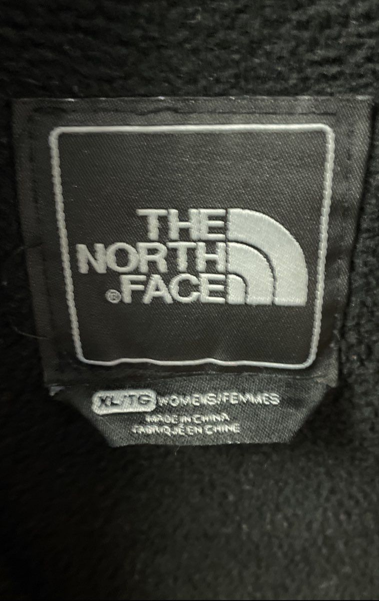 The North Face Women's Black Denali Fleece Full Zip Jacket Size XL
