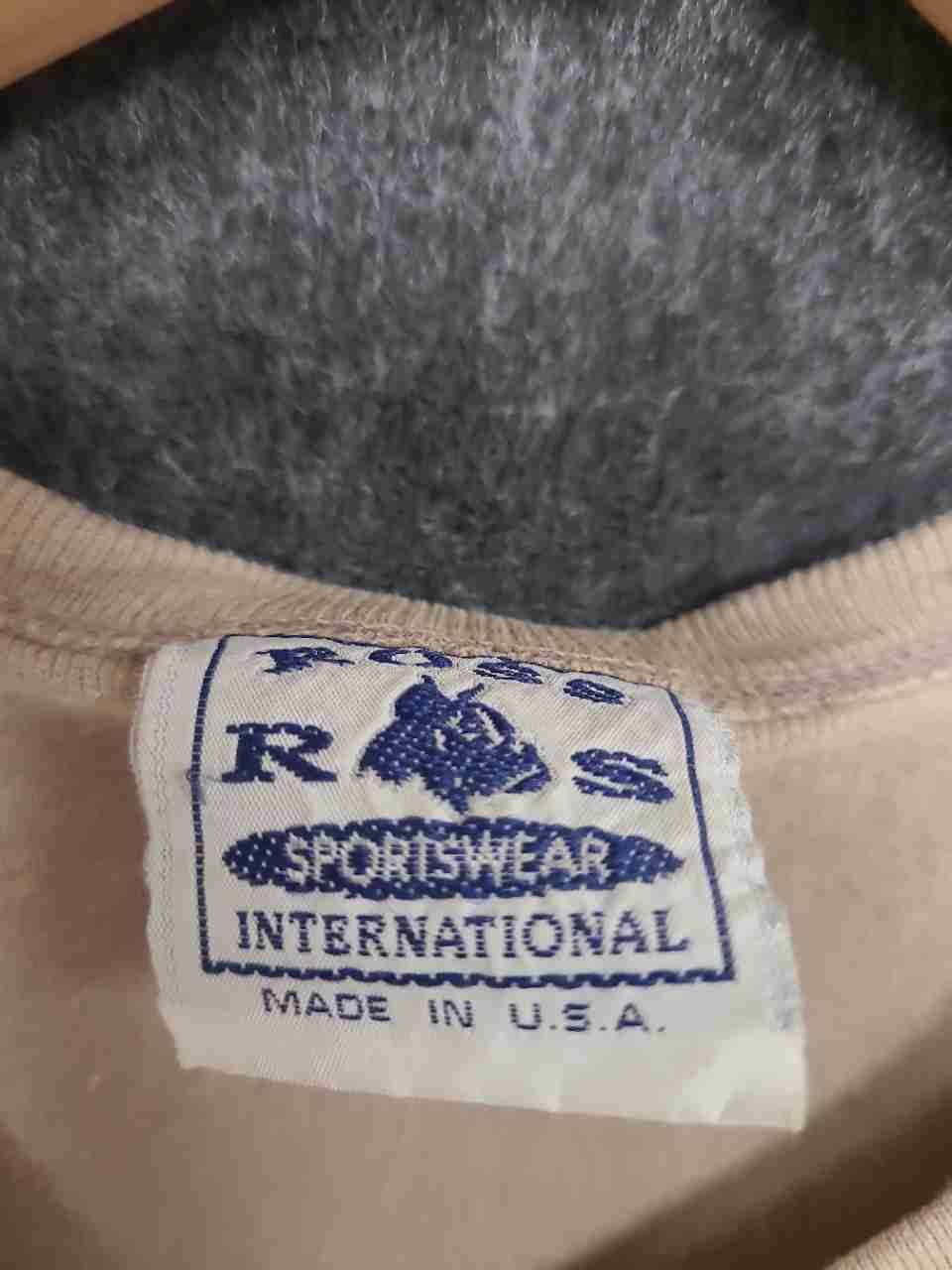 Vintage 90s Ross Sportswear International Tan Dragon Graphic T-Shirt USA Sz L/XL