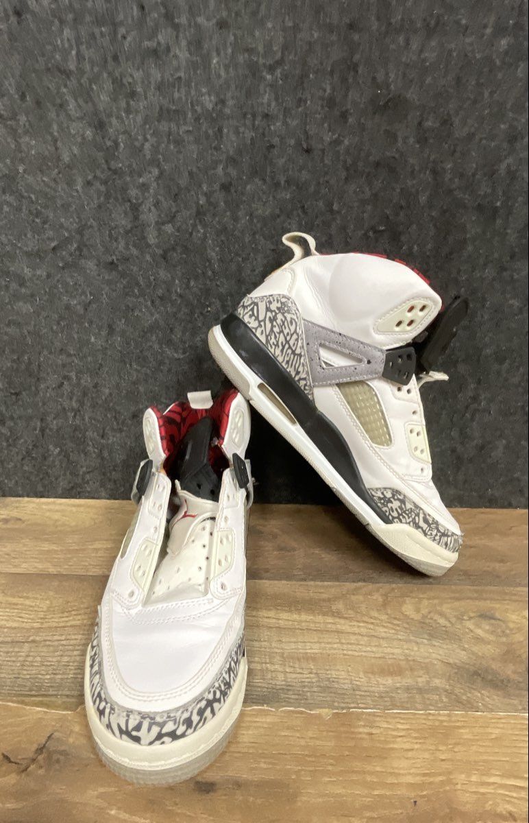 Nike Air Jordan Spizike White Cement Youth GS Size 5Y