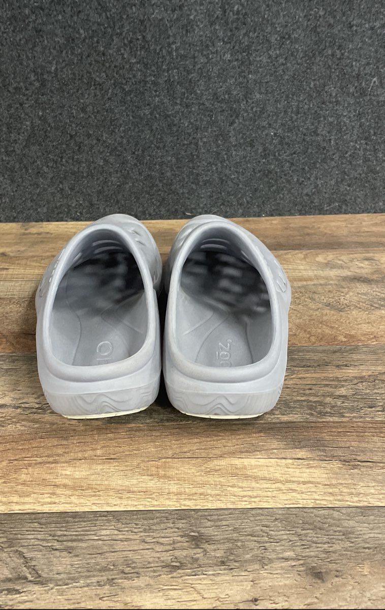 Oboz Campster Grey Slip On Clog Sport Sandal Size Men's 9 Women's 11