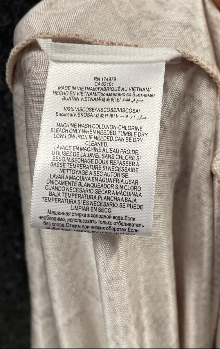 BCBGMAXAZRIA Women's Tan Pink Snakeskin Racerback Knot Maxi Dress Sz S New