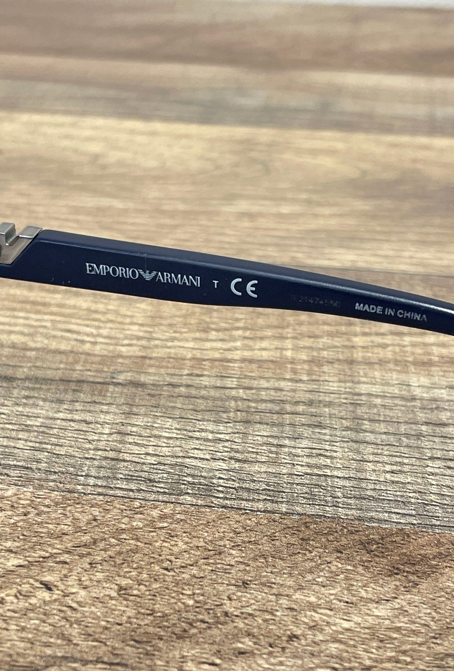 Emporio Armani EA1027 'Matte Navy (3100)' 55-18-140 Square Glasses *Frames Only