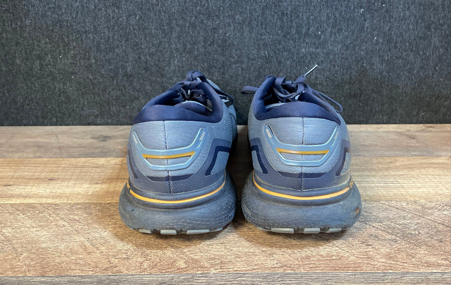 Brooks Ghost 15 Blue Navy Orange Men's Running Shoes Size 9