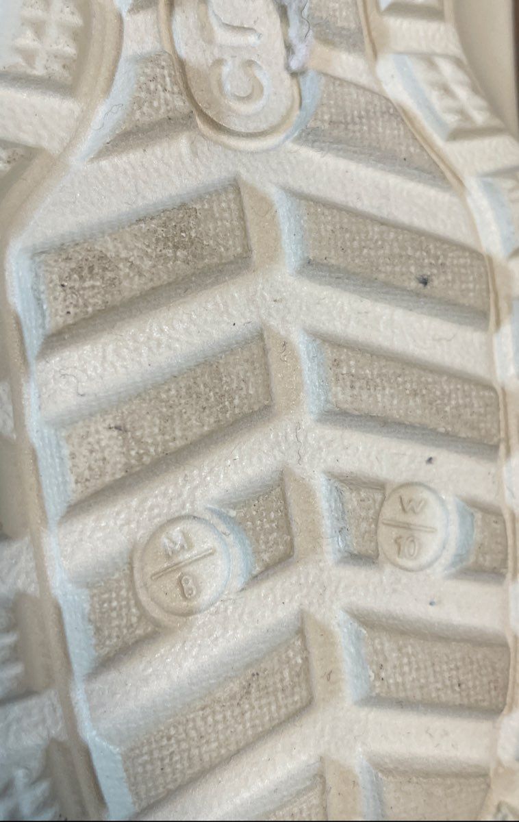 Crocs Classic Lined Clog Bone White Fuzz Lining Men's 8 Women's 10