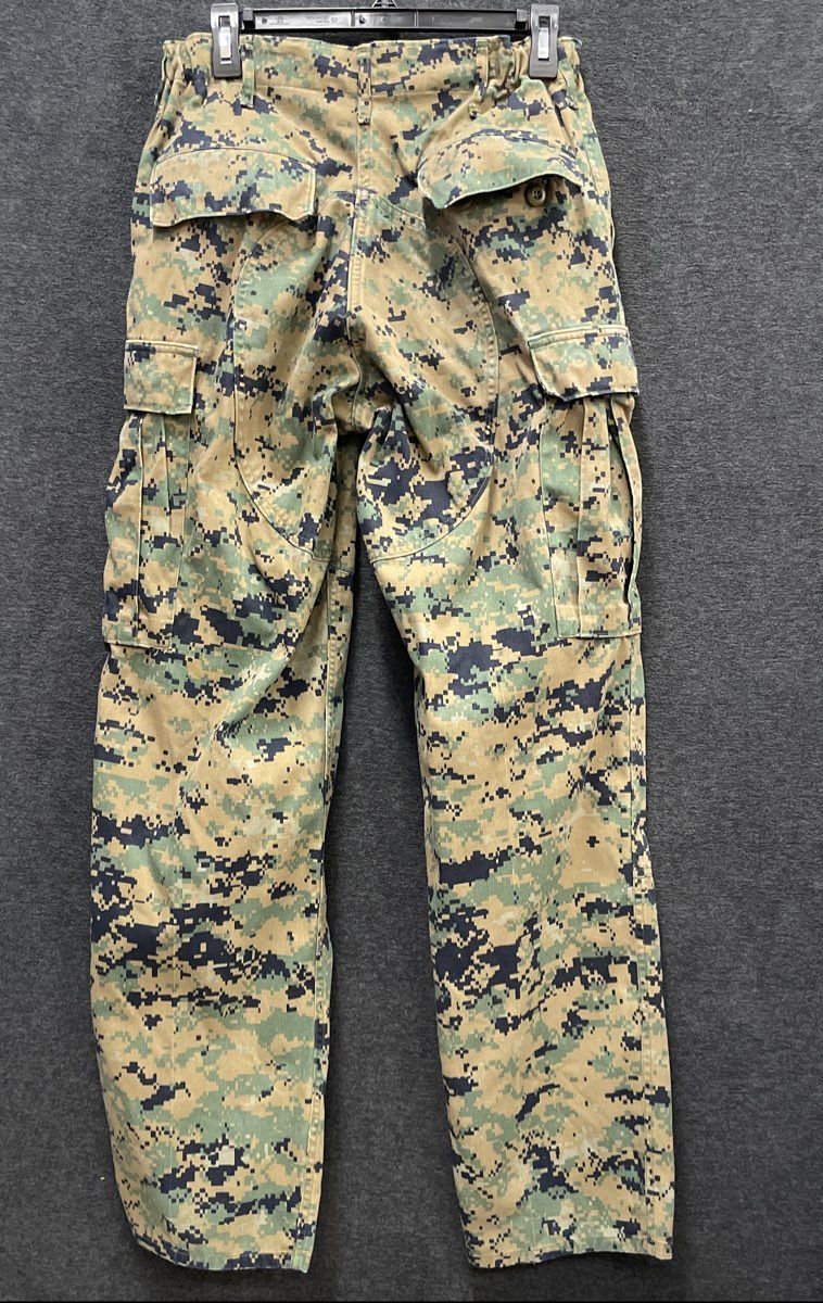 Woolrich USMC Men's Woodland MARPAT Camouflage MCCUU Trousers Small Regular