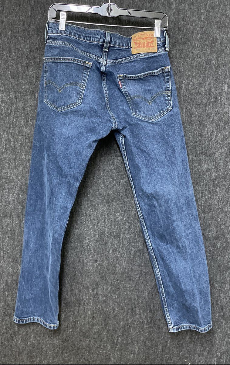 Levi's Men's 505 Regular Fit Straight Leg Jeans Blue Medium Wash 29x30
