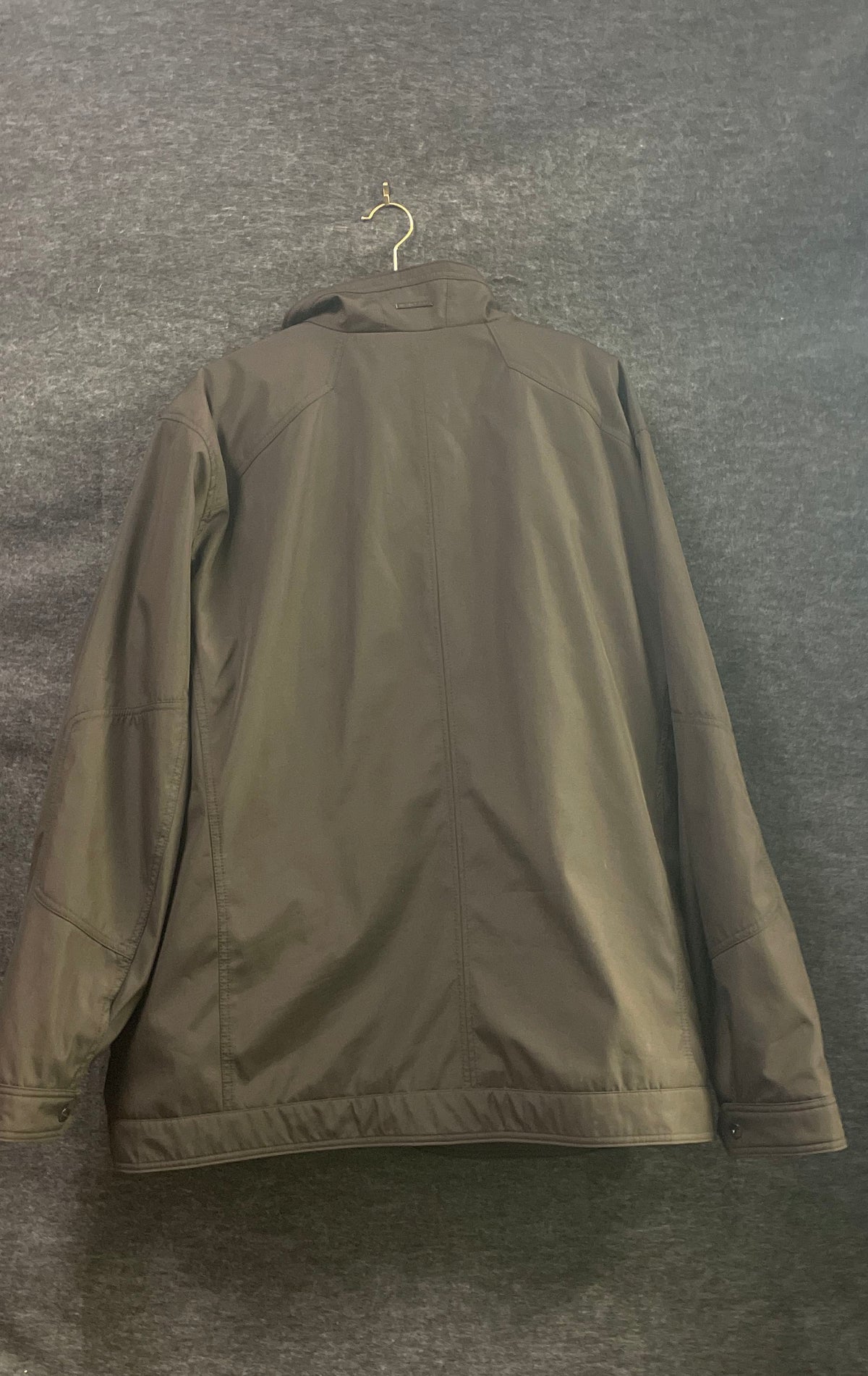 Michael Kors Men's Brown Full Zip Mock Neck Insulated Jacket Size 3XT
