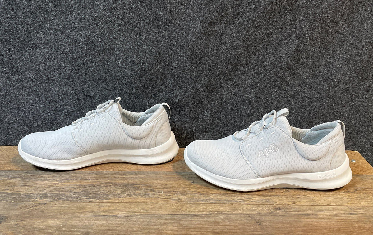 Ryka Re-Zorb Lite Grey Bungee Slip On Walking Shoes Women's Size 9.5W