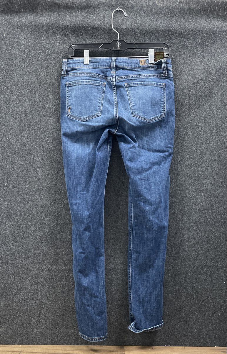 Kut from the Kloth Women's Slim Straight Blue Stretch Denim Jeans Size 4