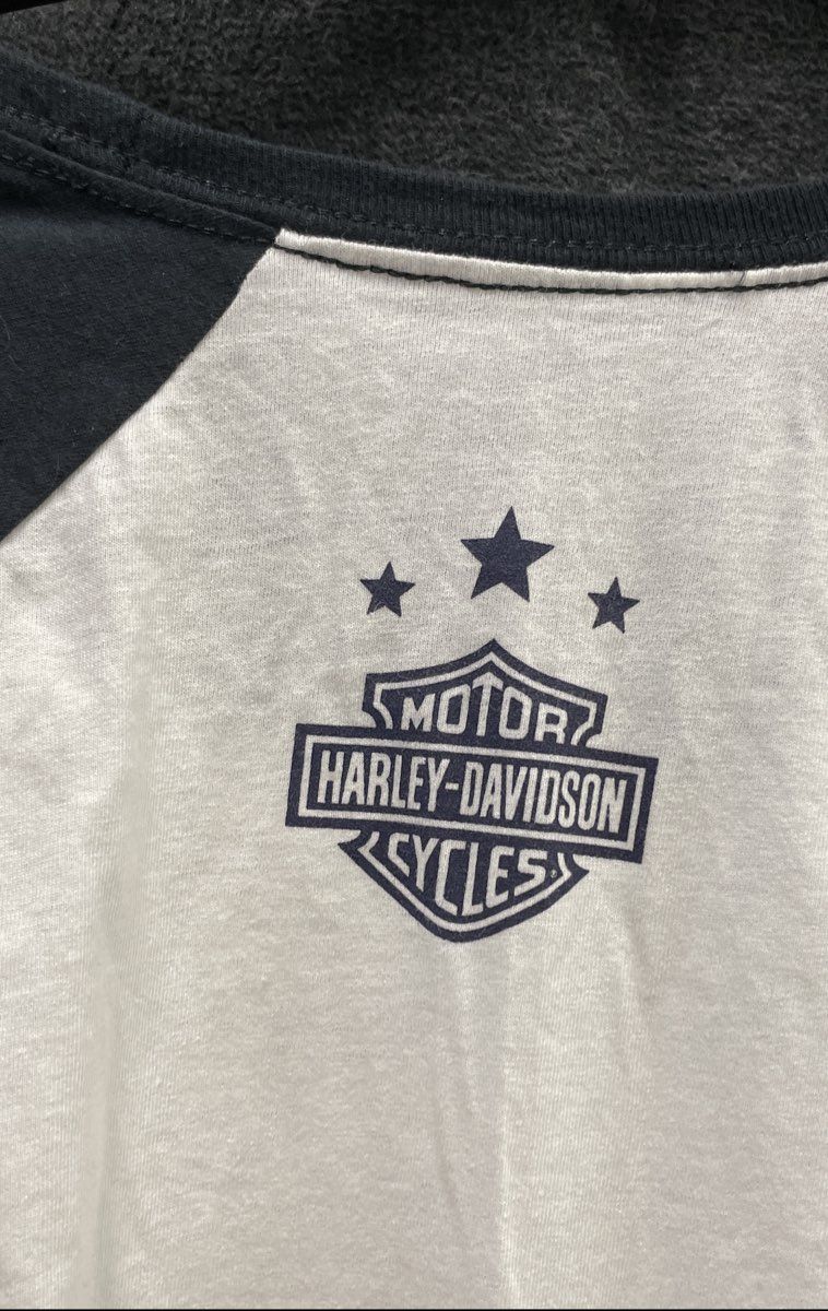 Harley-Davidson Her In Every Hero Long Sleeve Raglan T-Shirt NWT Sz XL