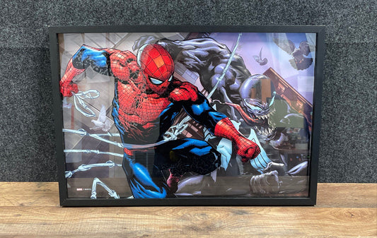 Marvel Spiderman & Venom Framed Wall Decor