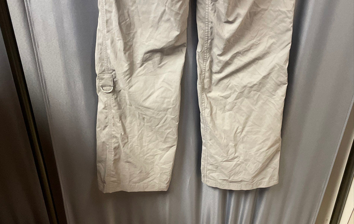 The North Face Women's Gray Cargo Hiking Outdoor Pants Size 8