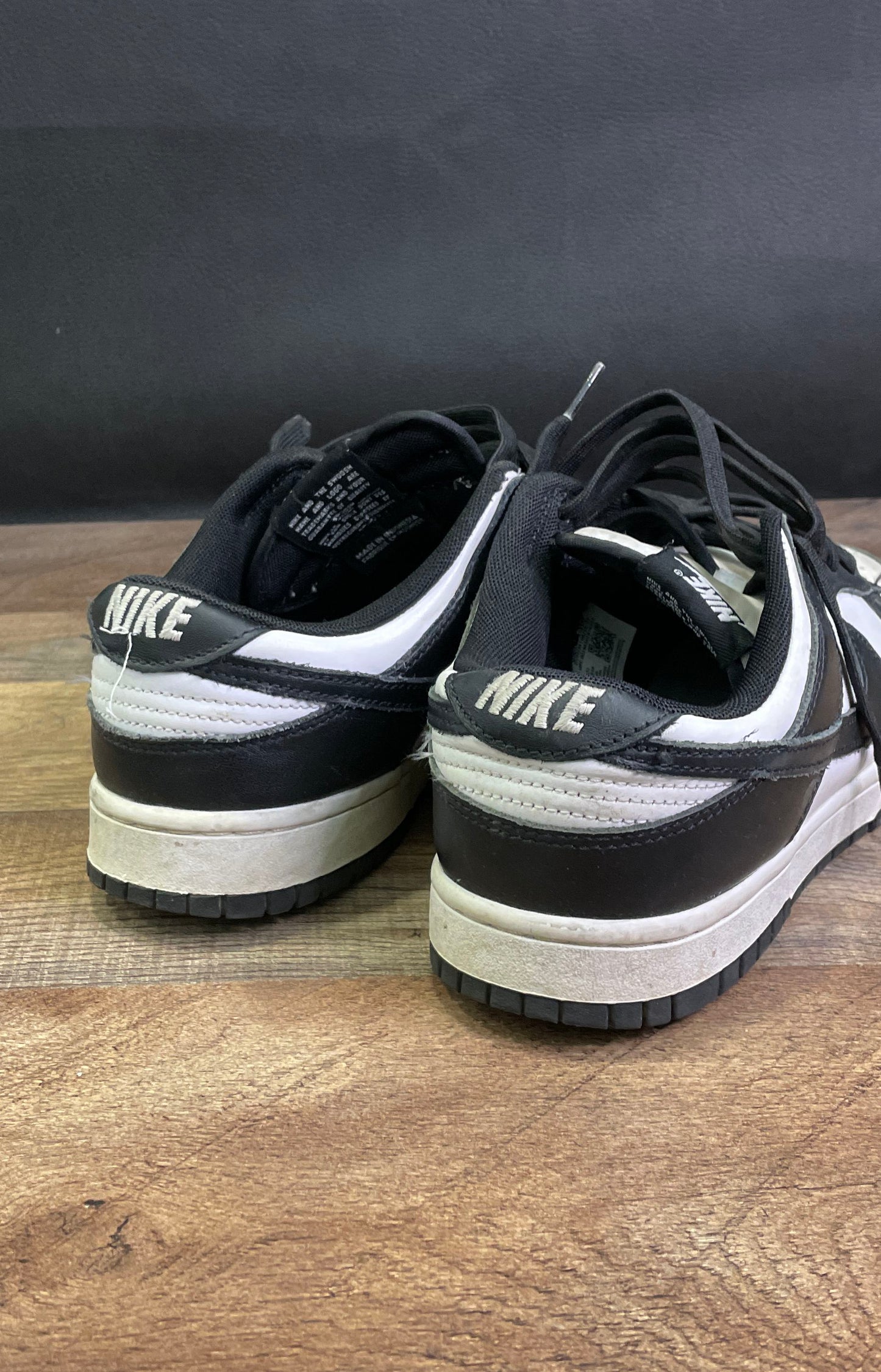 Nike Dunk Low Retro White Black Panda Men's Sneakers Size 8.5