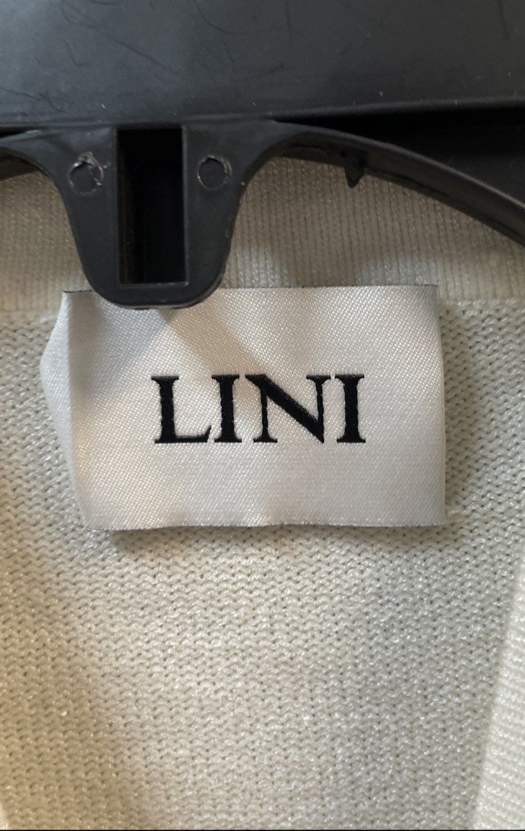 LINI Women's Gillian Sweater Ivory Puff Sleeve Mock Neck Knit Sz XS NWT