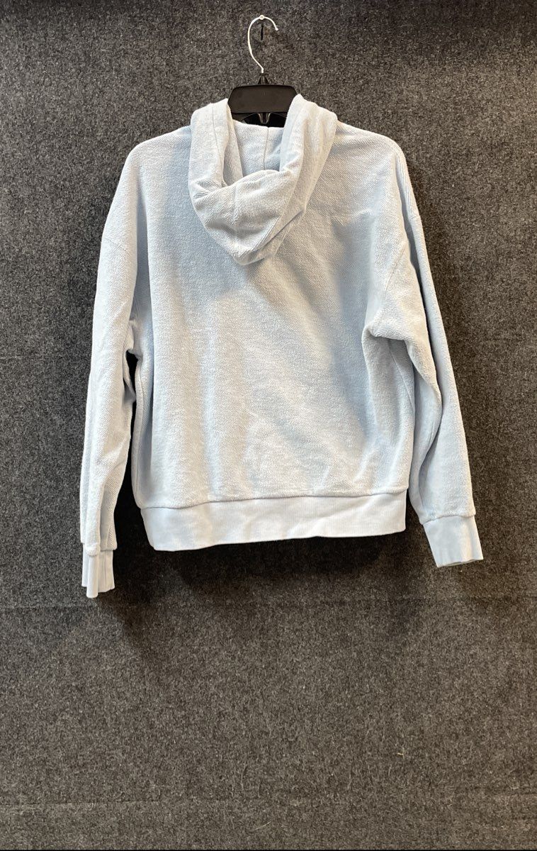 Under Armour Women's Light Blue Textured Terry Pullover Hoodie Sz M