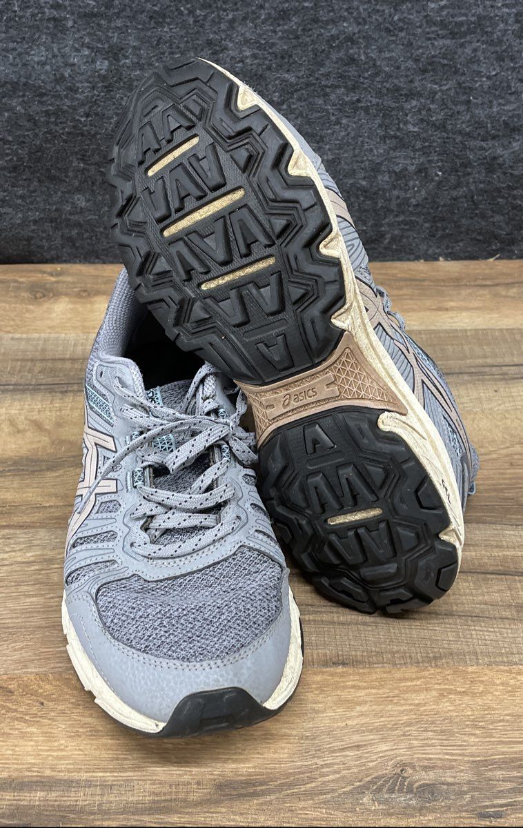 Asics Gel-Venture 7 Women's Grey Trail Running Shoes 1012A627 Size 10