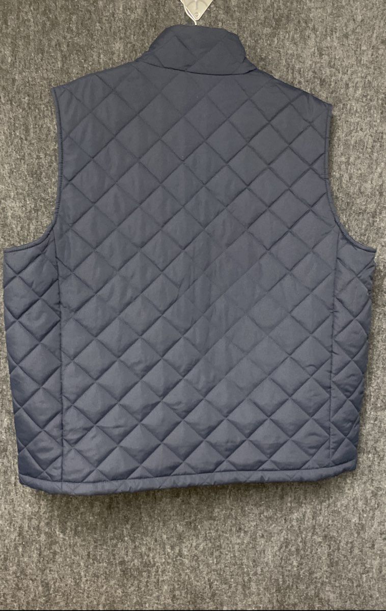 Hawke & Co. Men's Navy Pro Performance Quilted Full Zip Vest NWT Sz XL