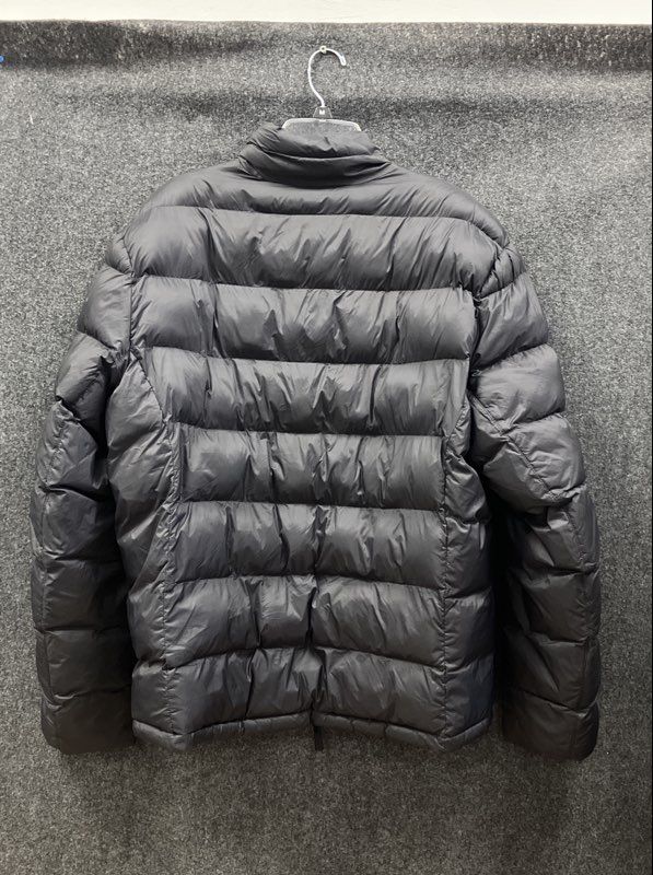 Timberland Men's Black Thermore Quilted Puffer Jacket Full Zip Insulated Sz L