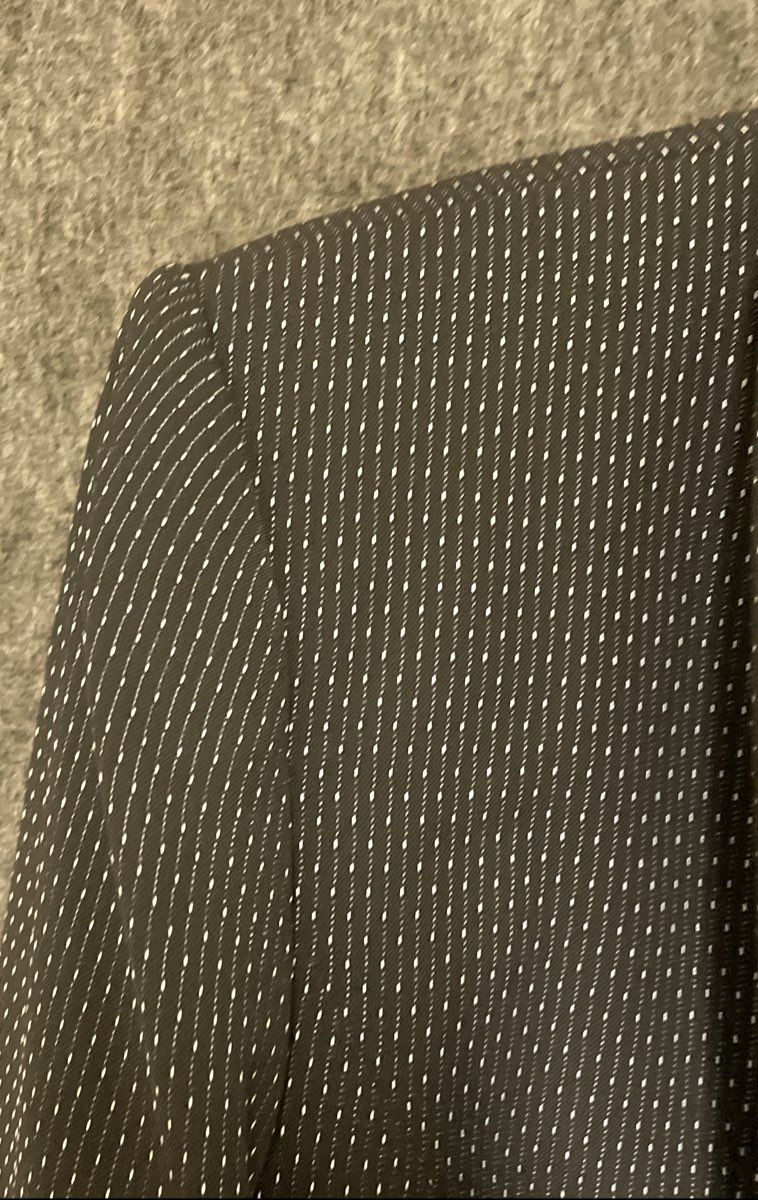 Liz Claiborne Suits Women's Navy Textured Open Front Blazer Jacket Sz 14