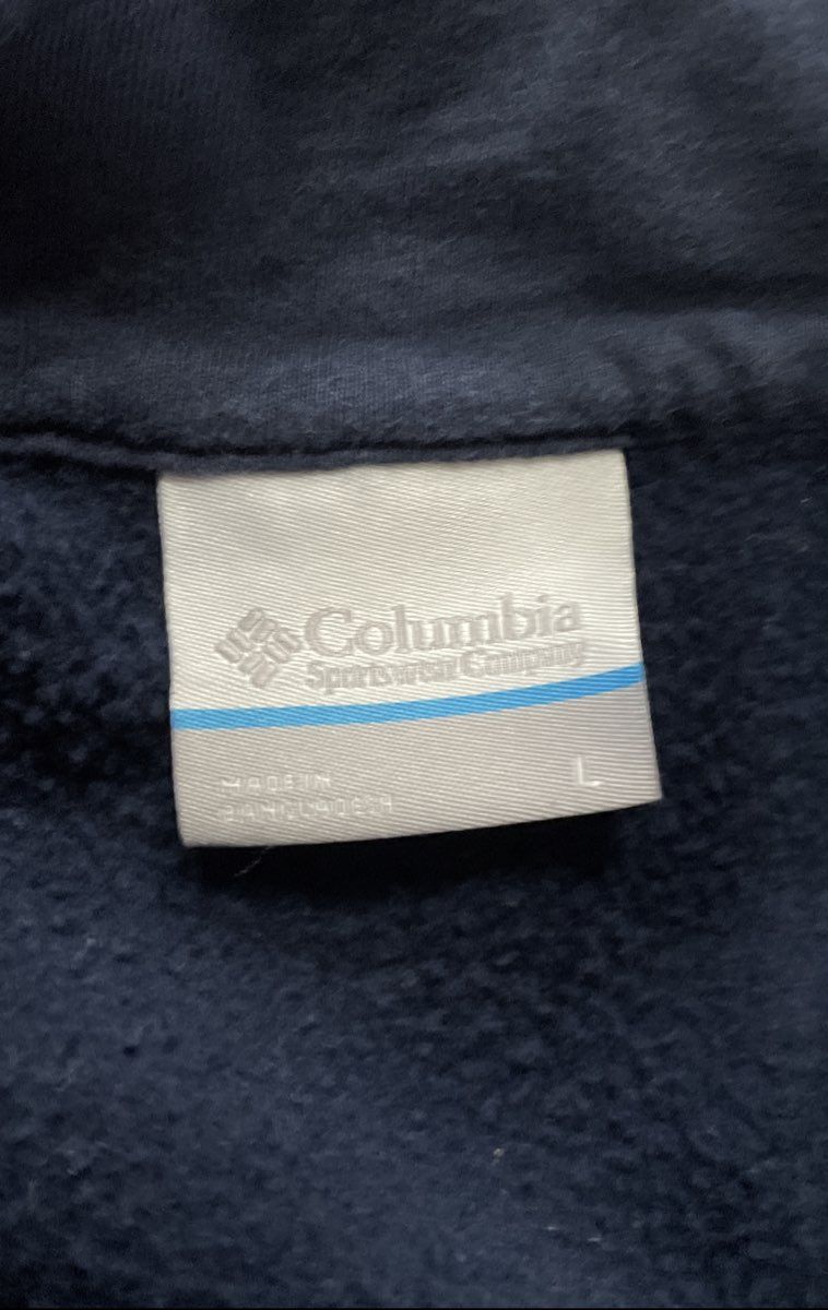 Columbia Men's Navy Hart Mountain II 1/4 Zip Pullover Jacket Size L