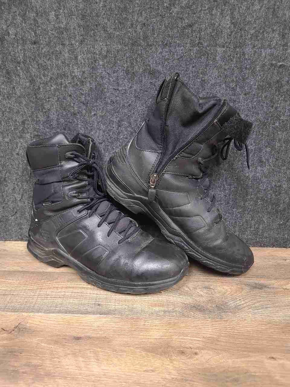 Timberland PRO Valor 8-Inch Side-Zip Tactical Duty Boots Black Men's Size 11