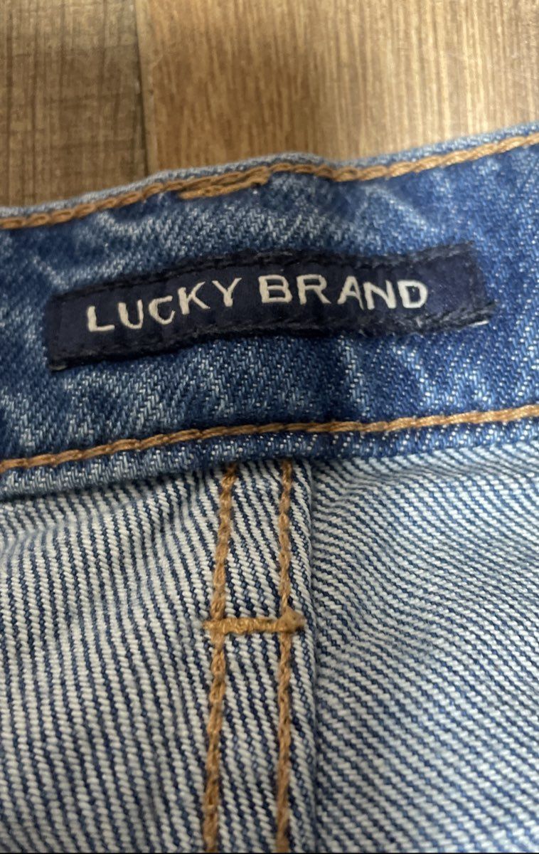 Lucky Brand Women's 90s Loose High Rise Straight Blue Jeans Sz 8/29
