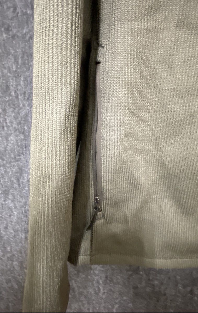 The North Face Men's Olive Green Gordon Lyons Sweater Knit Fleece Jacket Sz XL