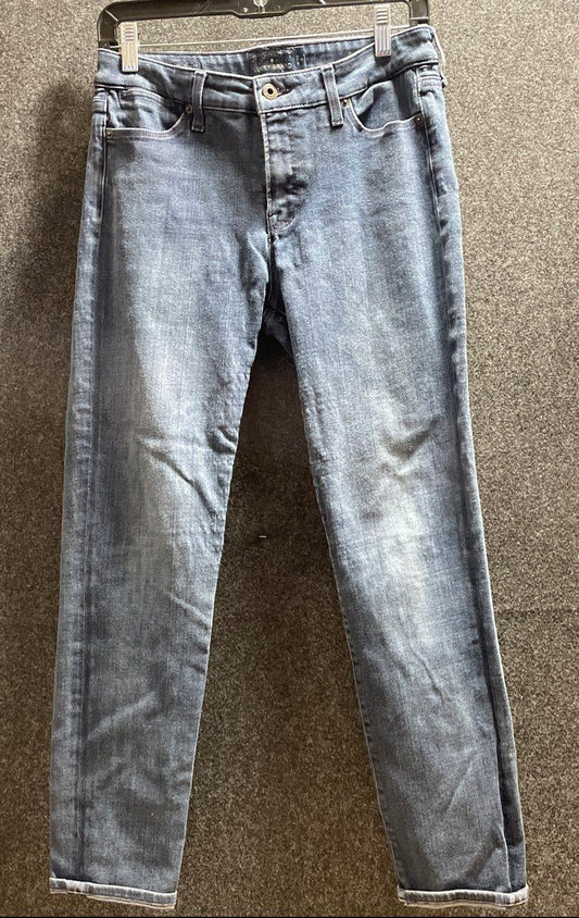 Lucky Brand Women's Blue Jeans Faded Wash Straight Leg Sz 6/28