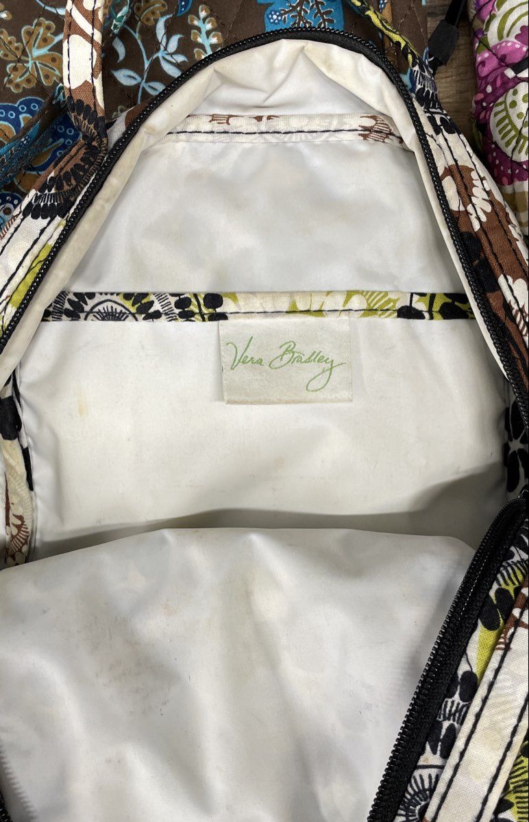 Vera Bradley Backpack Laptop Bag Wallet Wristlet Floral Collection Lot of 5