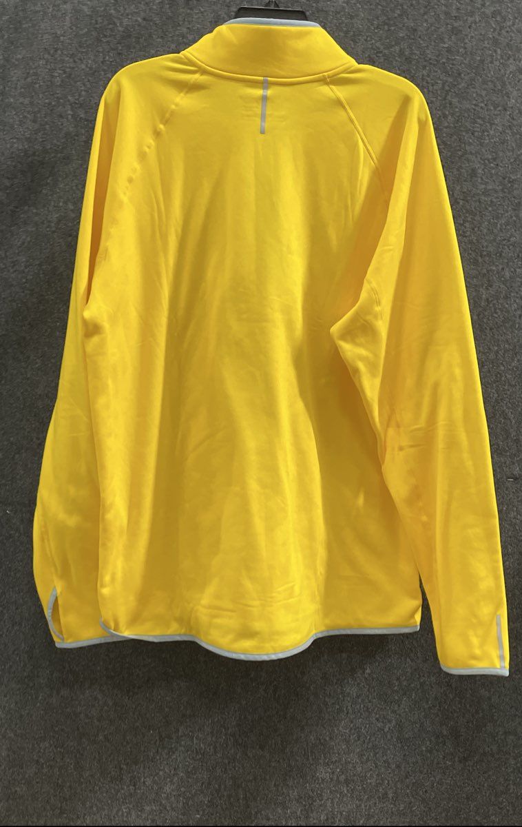 New Balance Men's Yellow NB Dry 1/4 Zip Reflective Pullover Jacket Sz XL NWT
