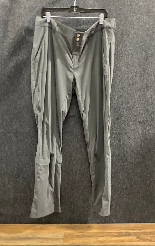 Columbia Women's Saturday Trail Grey Nylon Stretch Pants Size 18W Regular
