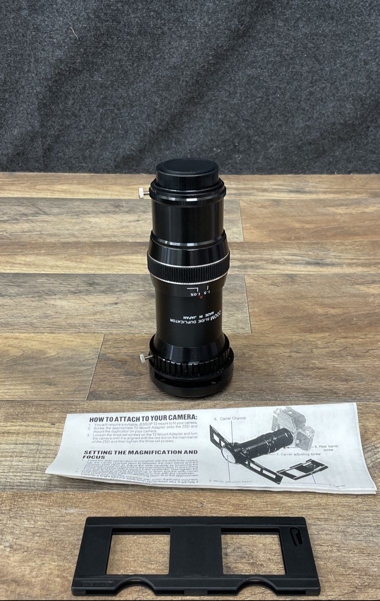Vintage Kalt NP-1104 Zoom Slide Duplicator for 35mm SLR Cameras with Box