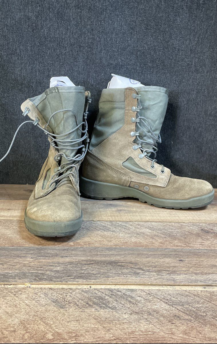 Belleville 600 Sage Green Hot Weather Military Combat Boots Men's Size 9R
