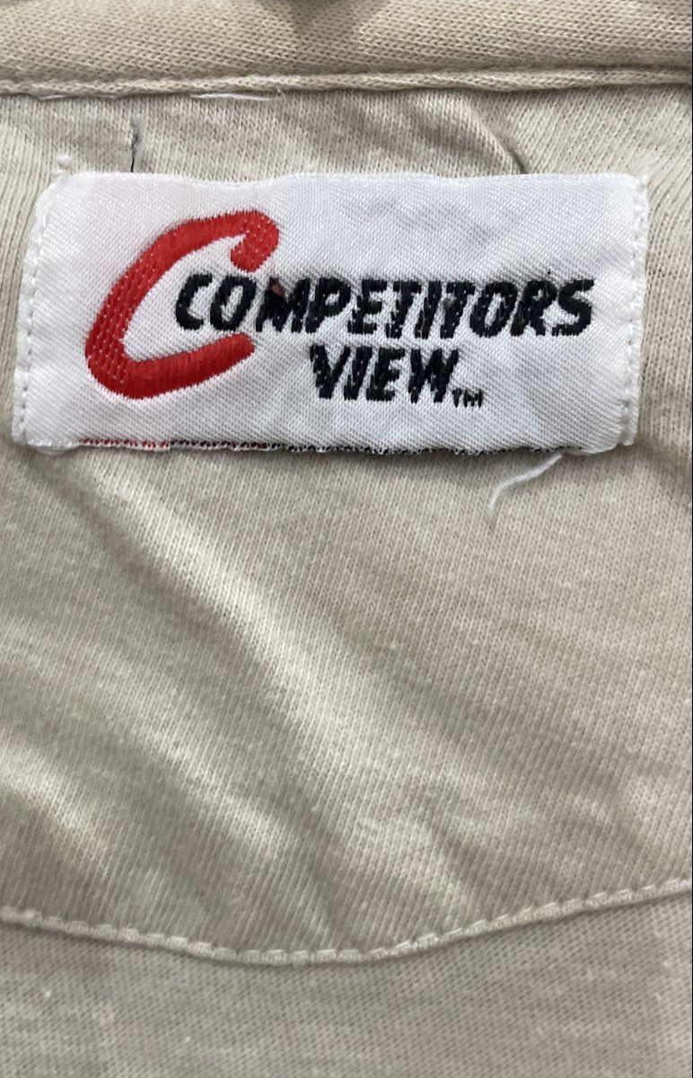 Vintage 90s Jeff Gordon NASCAR 24 Henley T-Shirt Competitors View Embroidered XL