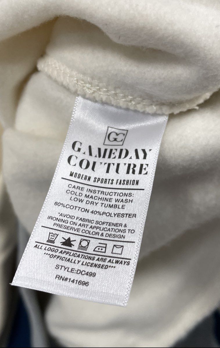 Gameday Couture Women's Penn State Sweatshirt Cream Mock Neck Fleece Sz XXL