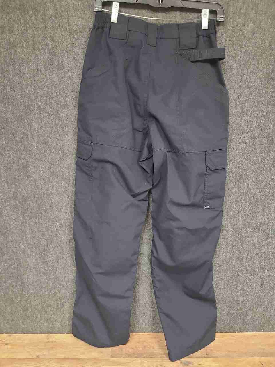 5.11 Tactical Men's Black Poly Cotton Cargo Utility Pants Sz 30x32