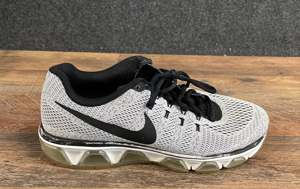 Nike Air Max Tailwind 8 White Black Running Shoes Size 8
