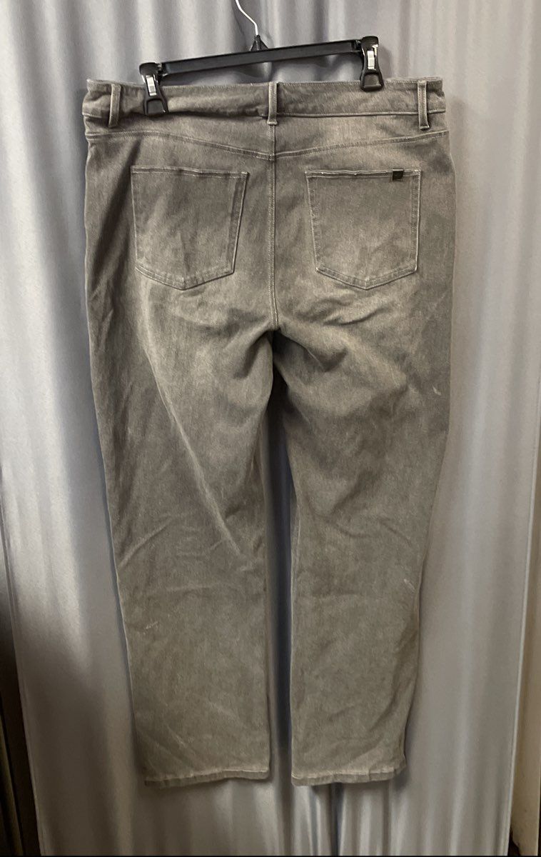 Halara Women's Gray Denim Legging Jeggings High Rise Sz XL