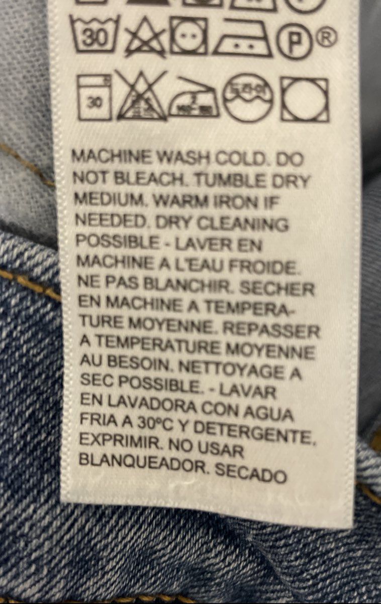 Levi's Men's 506 Straight Leg Light Wash Blue Denim Jeans Sz 40x30