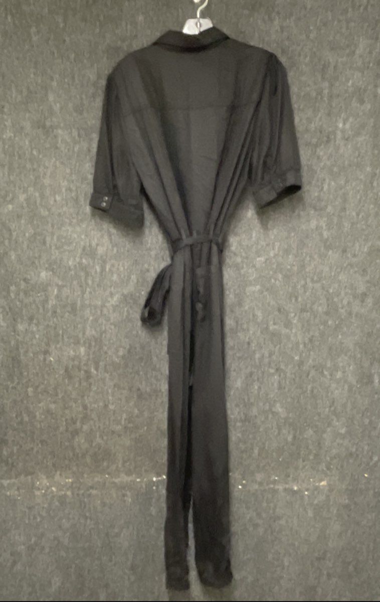 White House Black Market Women's Casual Jumpsuit Black Short Sleeve NWT Sz 14