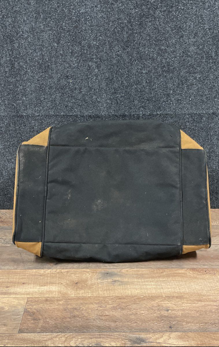 Carhartt Brown Black A194 Canvas Duffle Work Bag Travel Large
