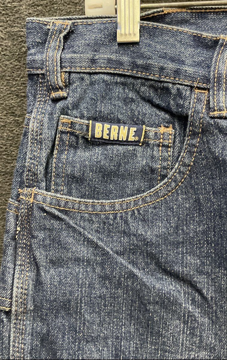 Berne Men's Blue Denim Carpenter Jeans Multi Pocket NWT Sz 36x29 P929VBW