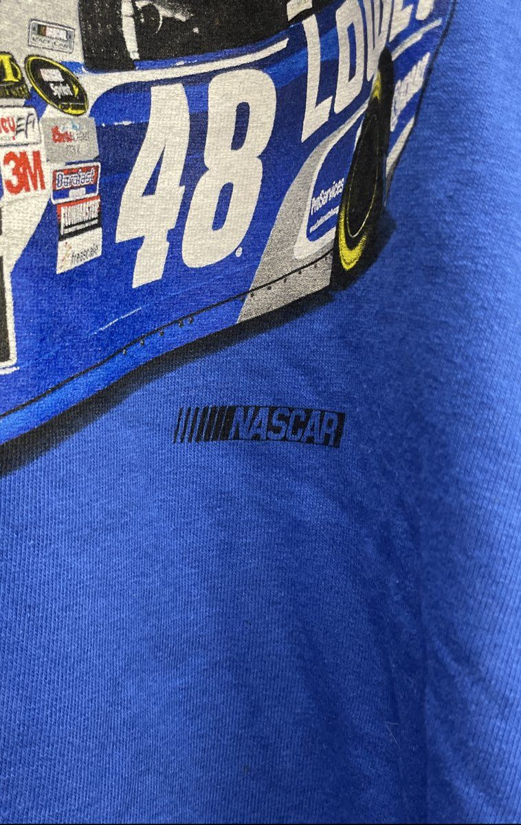 NASCAR Jimmie Johnson #48 Lowe's Hendrick Motorsports Long Sleeve Shirt 2XL NWT