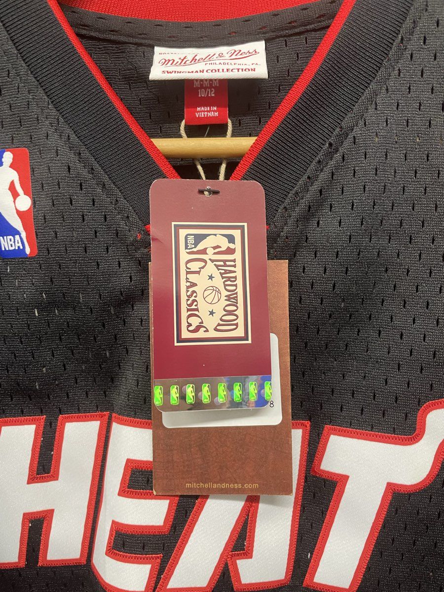 Mitchell & Ness NBA Miami Heat Shaquille O'Neal 32 Hardwood Classics Youth M